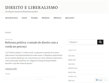 Tablet Screenshot of direitoeliberalismo.org